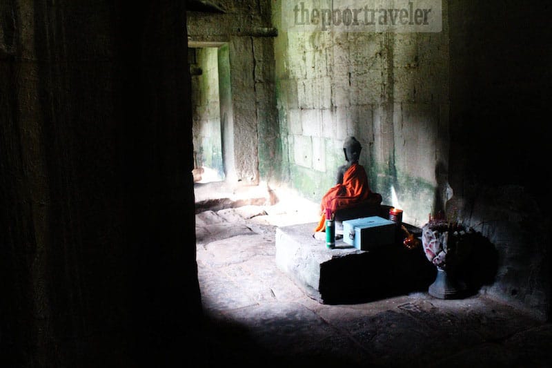 ta prohm angkor buddha cambodia