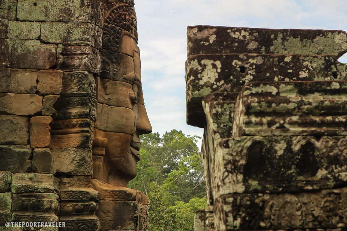 temple face cambodia