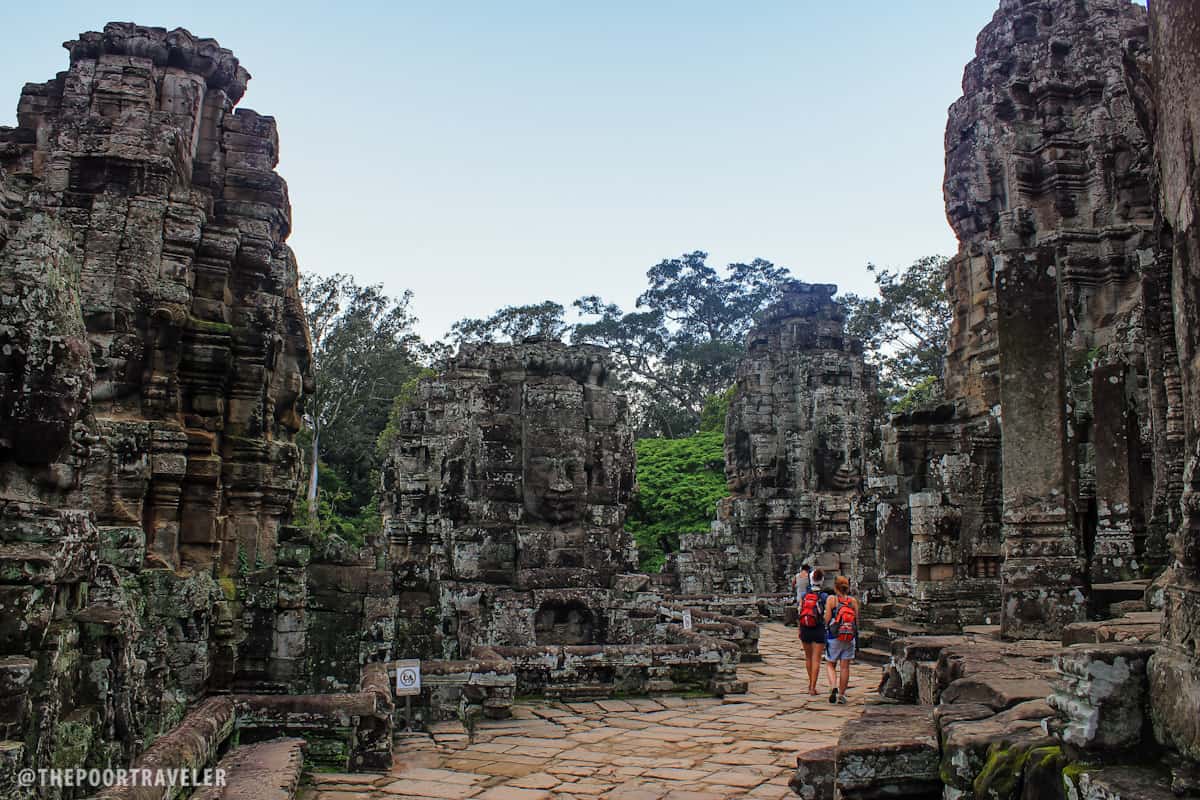 whose face bayon cambodia