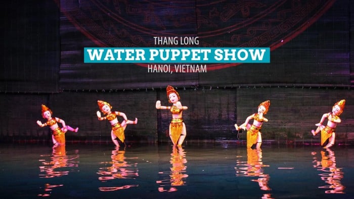 The Thang Long Water Puppet Show in Hanoi, Vietnam