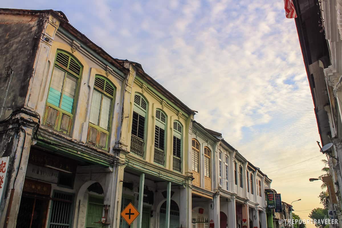 colonial buildings george town penang