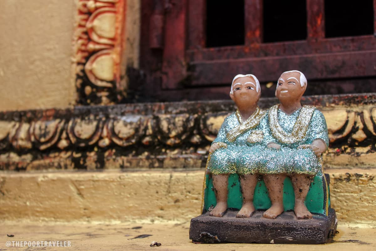 old couple figurine Preah Prom Rath