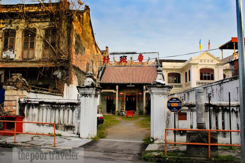 old temple george town penang malaysia