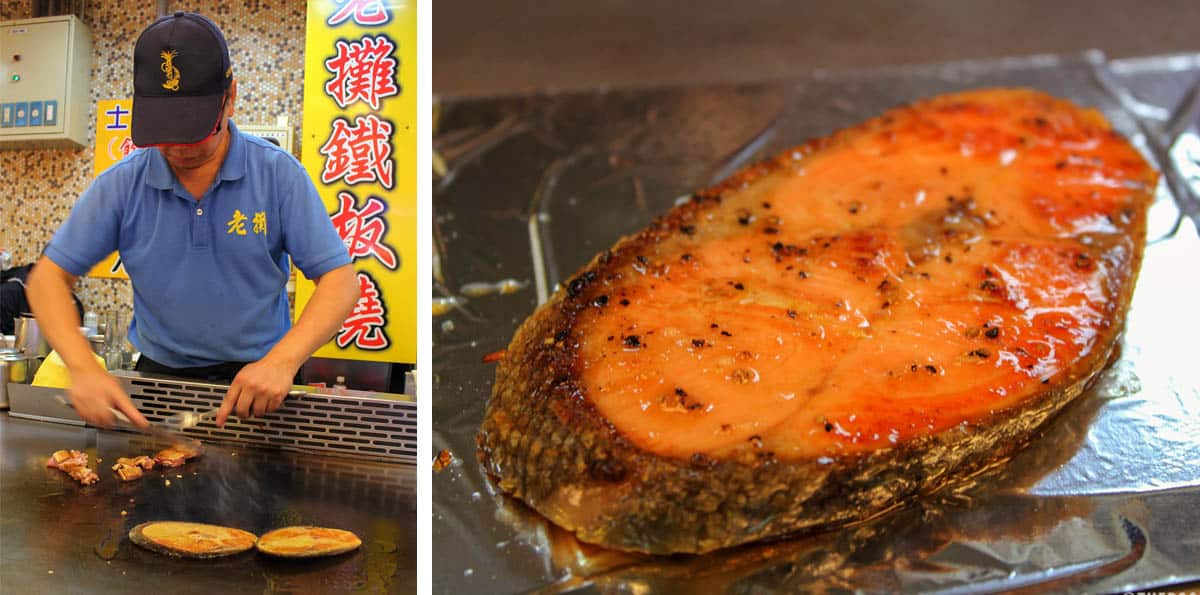 salmon shilin night market