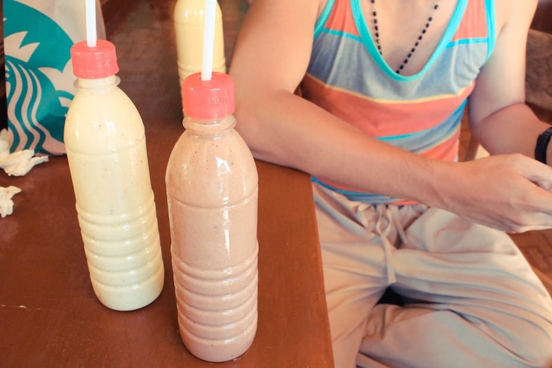 Mango Milk Shake and Choco Banana Shake