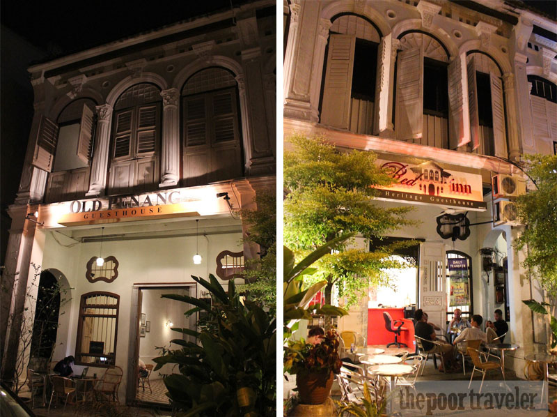 Facade of Old Penang Guesthouse and Red Inn