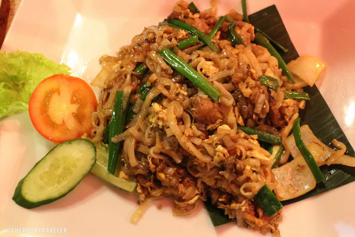 Venison fried kuay teow