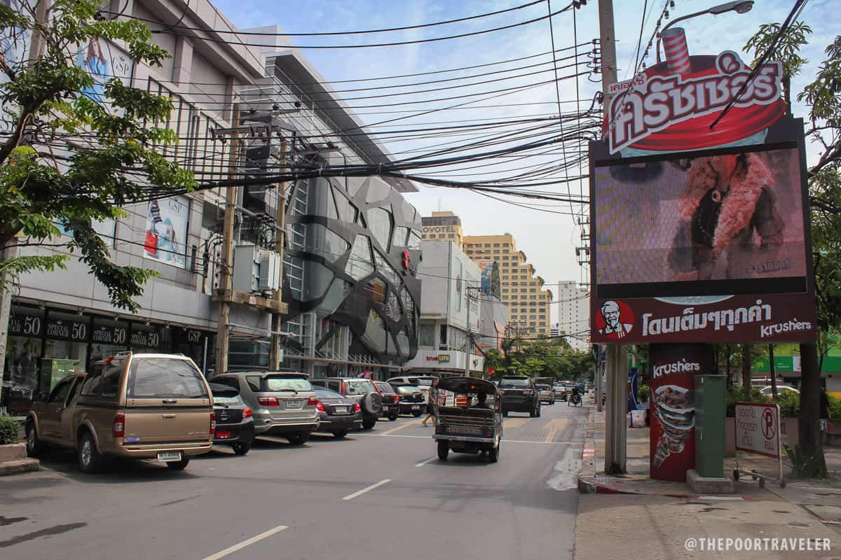 I was too early for Siam Square