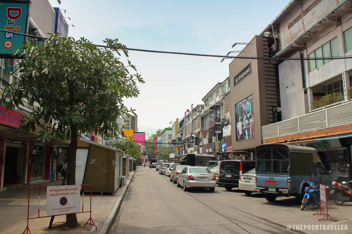 Siam Square still asleep