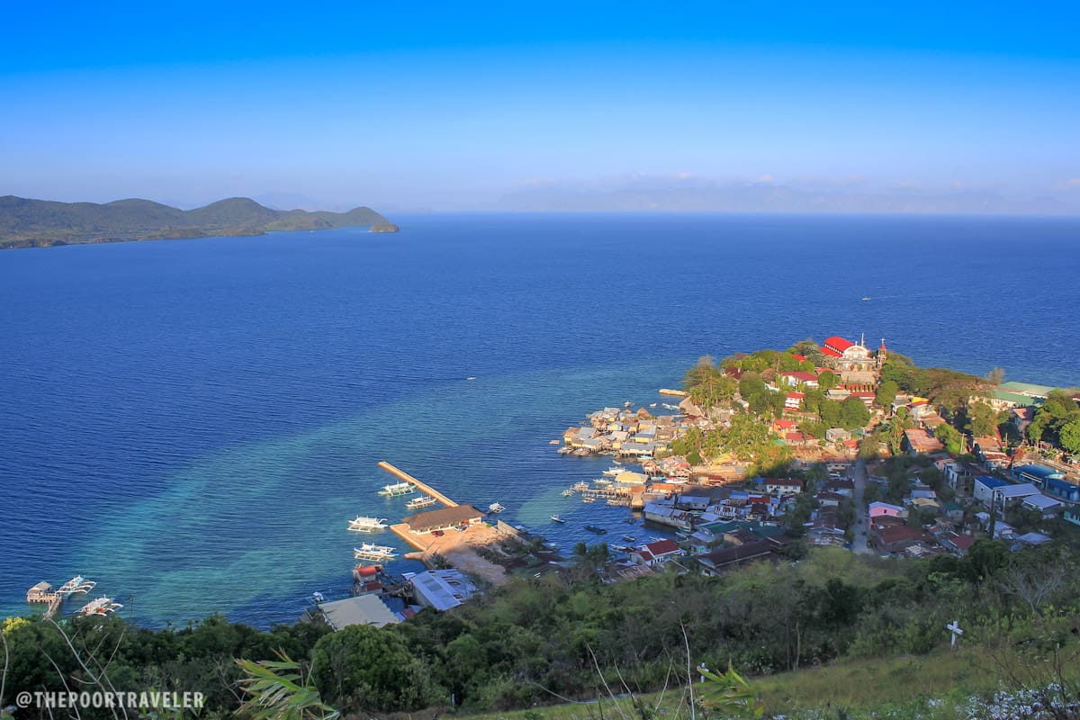 Culion Town as seen from Aguila viewpoint