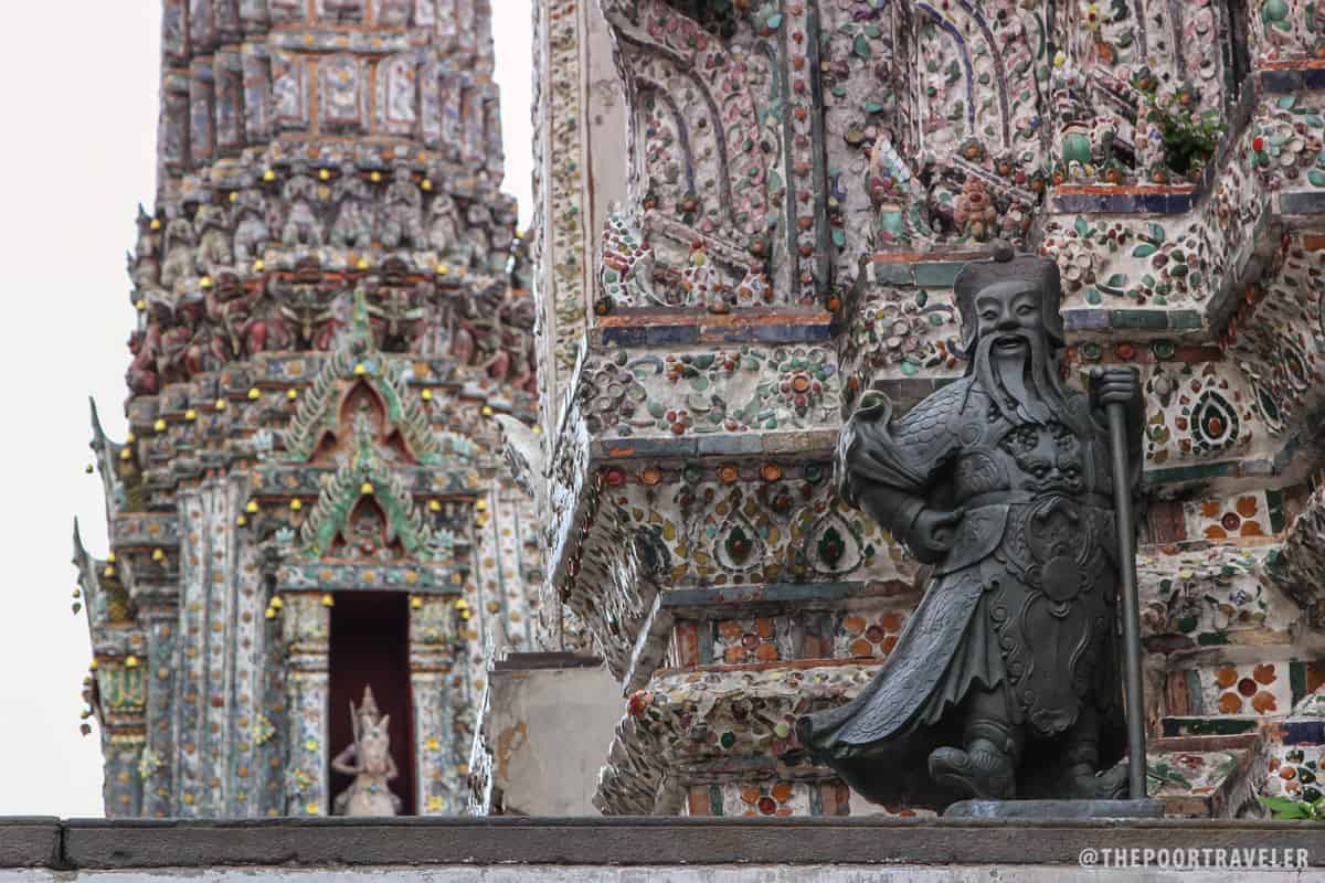 One of the statues around Wat Arun