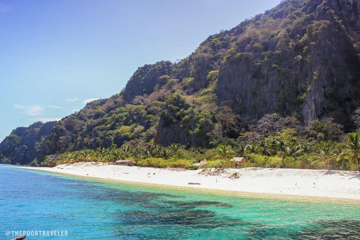 Black Island aka Malajon Island in Busuanga, Palawan