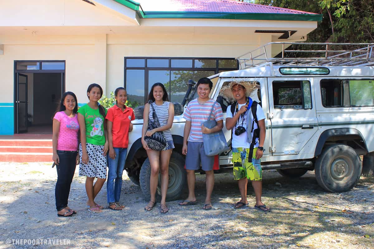 With the staff of Calauit Safari Park