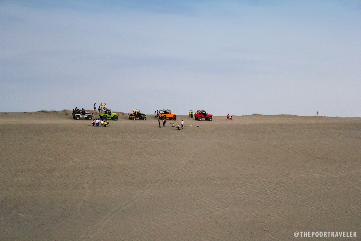 Imagine sandboarding here!