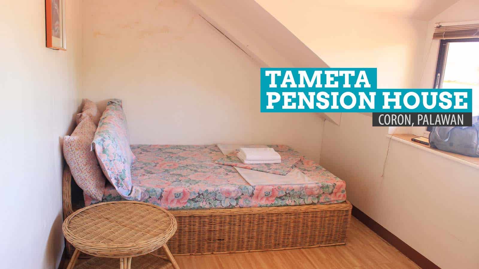 Tameta Pension House: Where to Stay in Coron, Palawan, Philippines