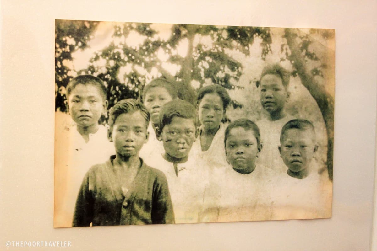 Some of the first children-patients in Culion