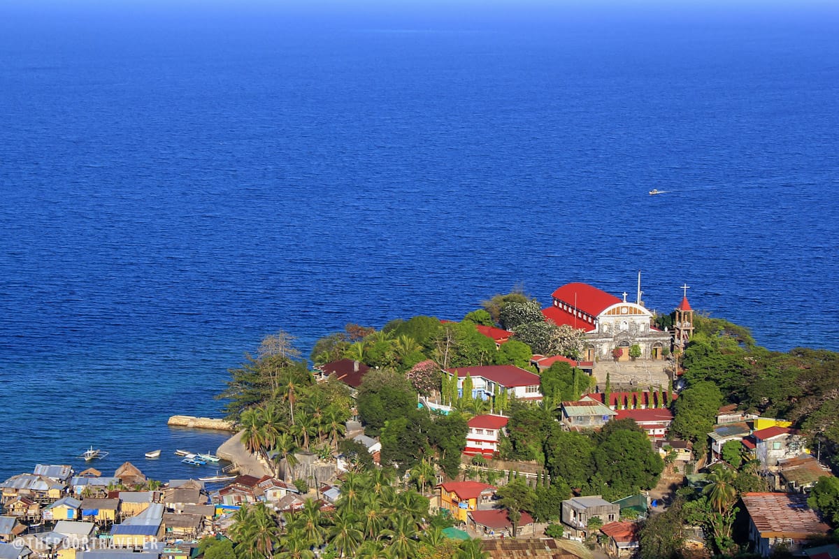 Culion Church perched on a cliff