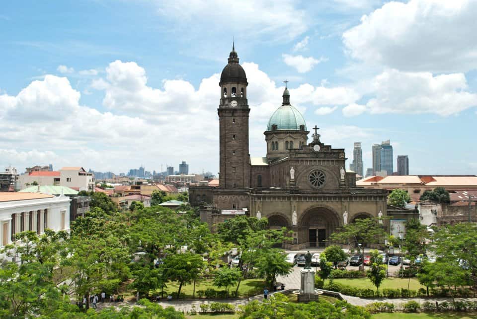 Manila Cathedral. Photo by Jay Leano