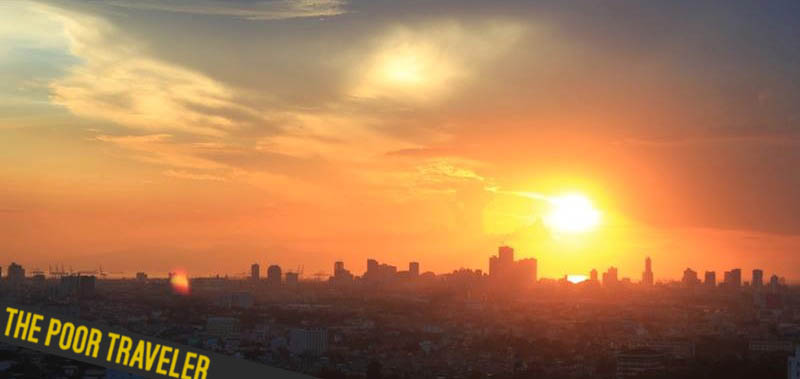 Sunset in Manila