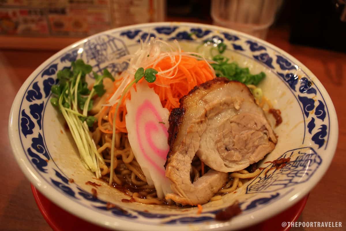 My Kyushu Shoyu Ramen, tastes like Lucky Me Pancit Canton, except better. Much better.