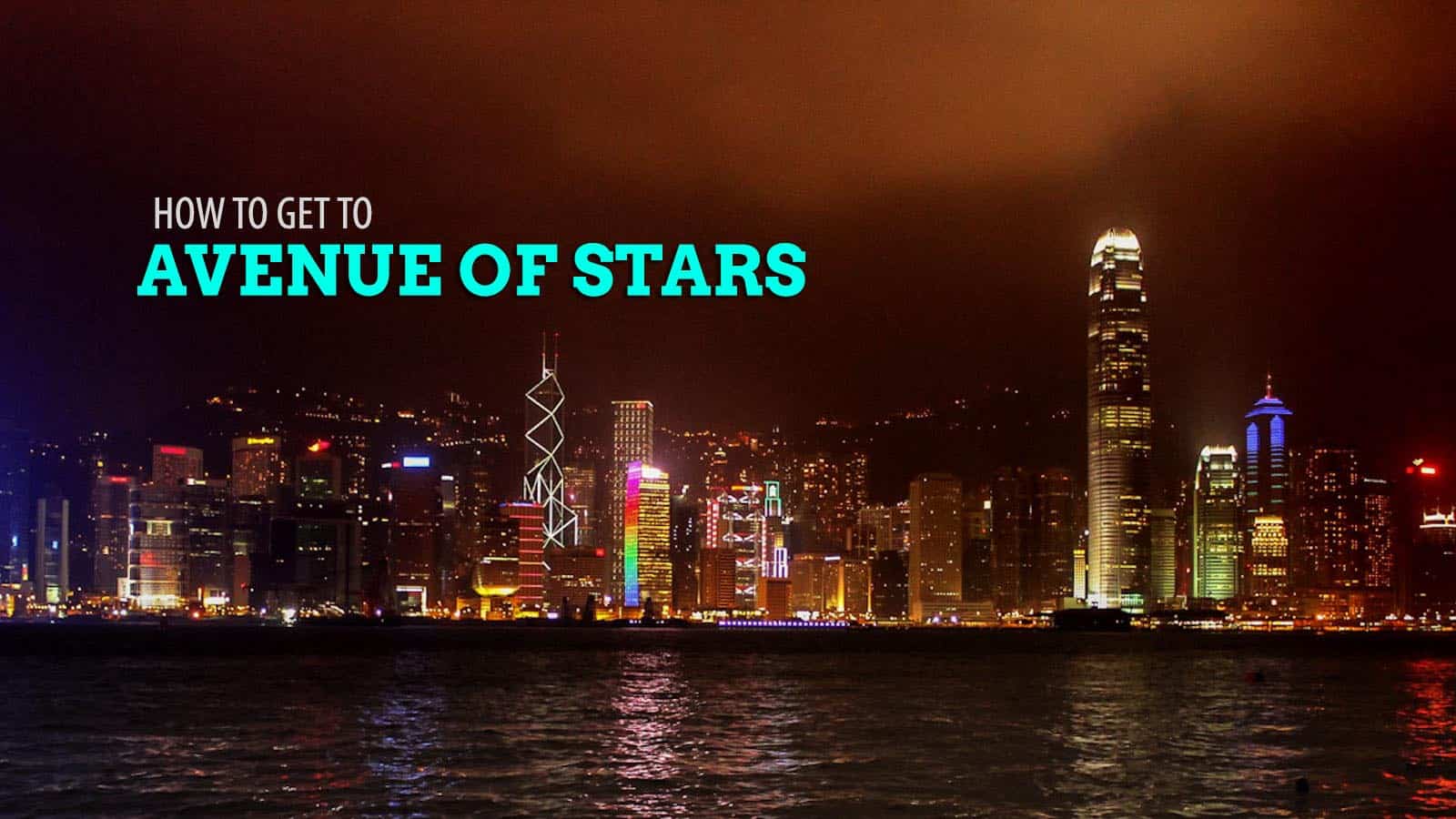 TSIM SHA TSUI to AVENUE OF STARS, HONG KONG