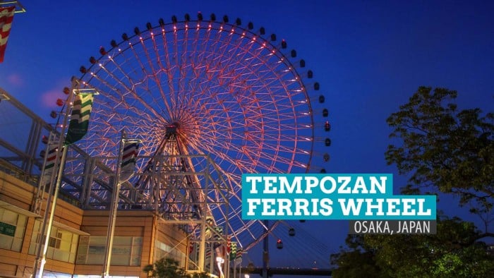 Tempozan Ferris Wheel: Sunny Surprises in Osaka, Japan