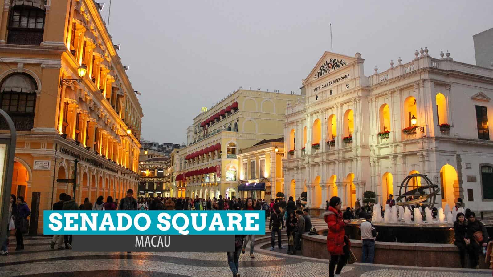 SENADO SQUARE to ST. PAUL RUINS, MACAU: A DIY Walking Tour