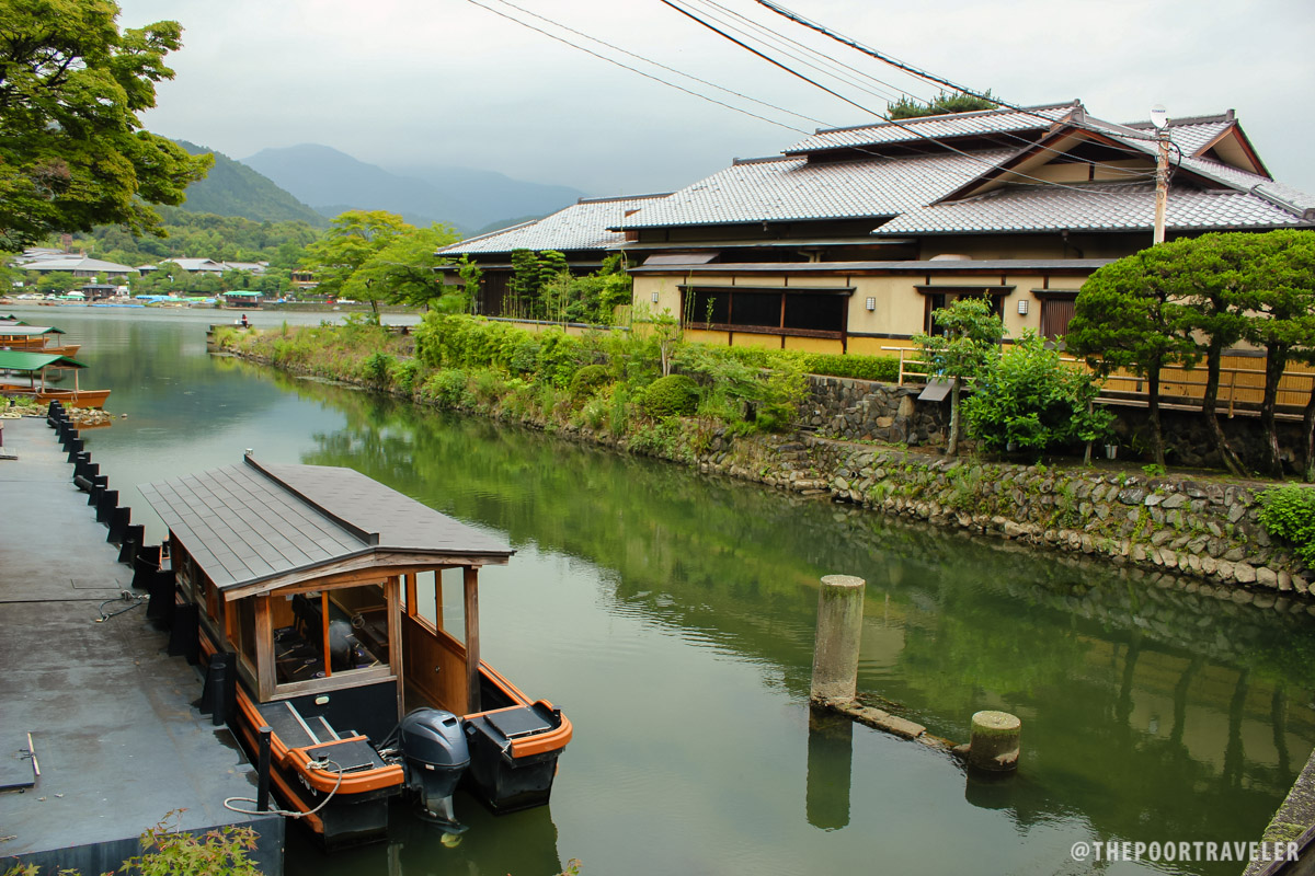 Boating is another popular activity in Arashiyama