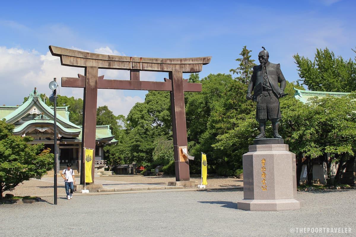 Hokoku Shrine, a Shinto shrine built in honor of Toyotomi Hideyoshi