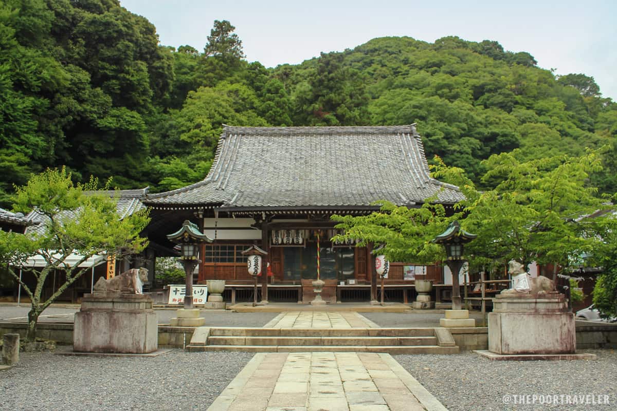 The charming Horinji Temple