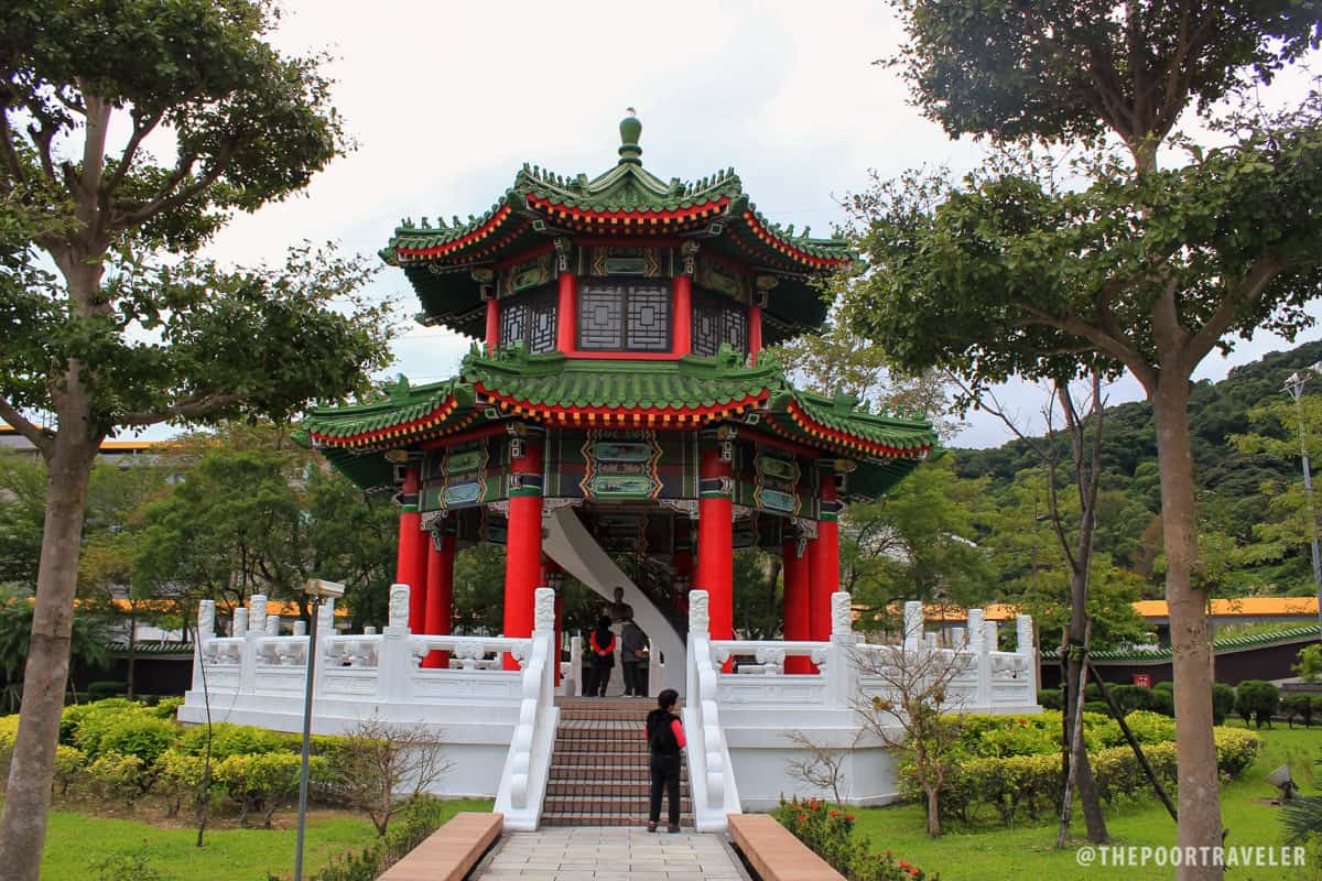 A pagoda next to the Main Sanctuary