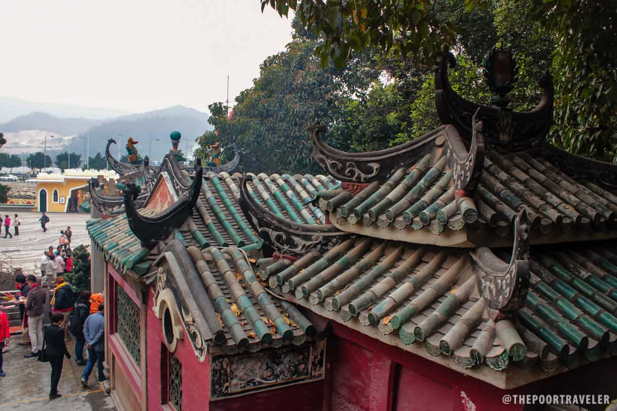 View of Largo do Pagode da Barra from A-Ma Temple