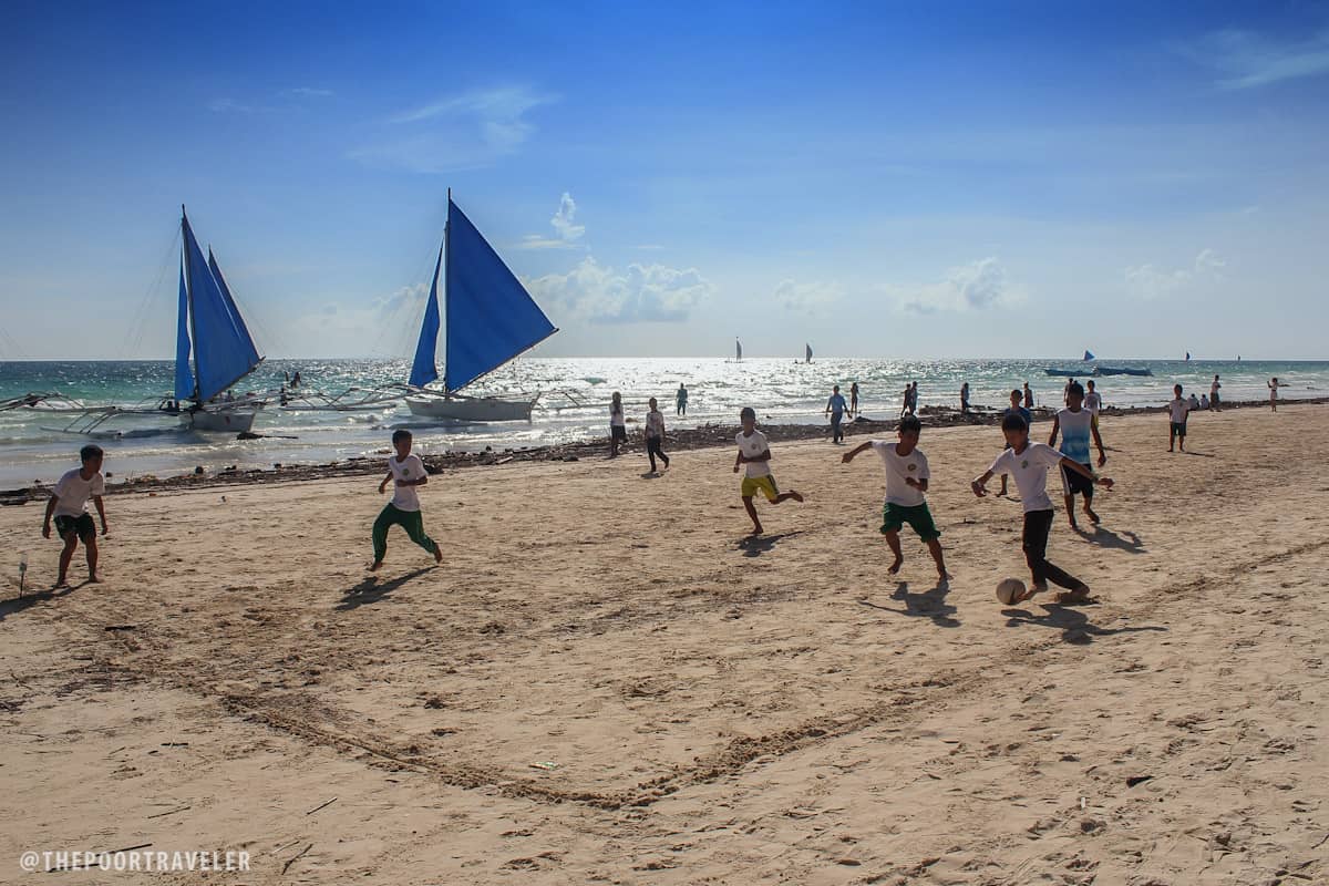 Beach football!