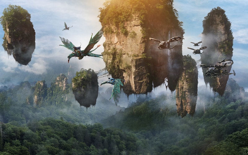 National park that inspired Avatar has floating mountains and towering  cliffs  Daily Star