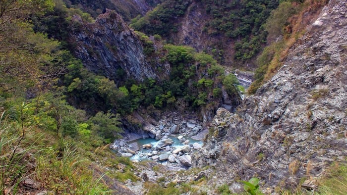 Snapshot: Entrenched Meander at Taroko Gorge, Taiwan