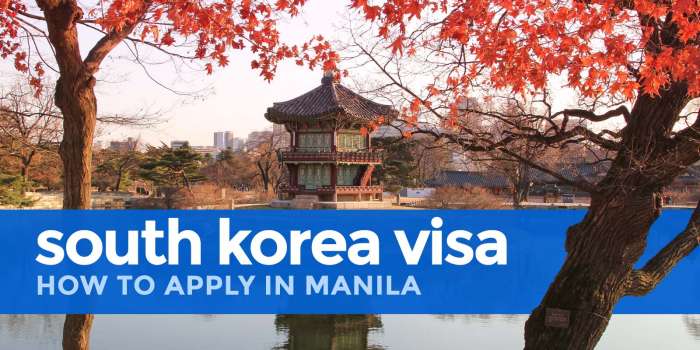 HOW TO APPLY for a SOUTH KOREA VISA in MANILA