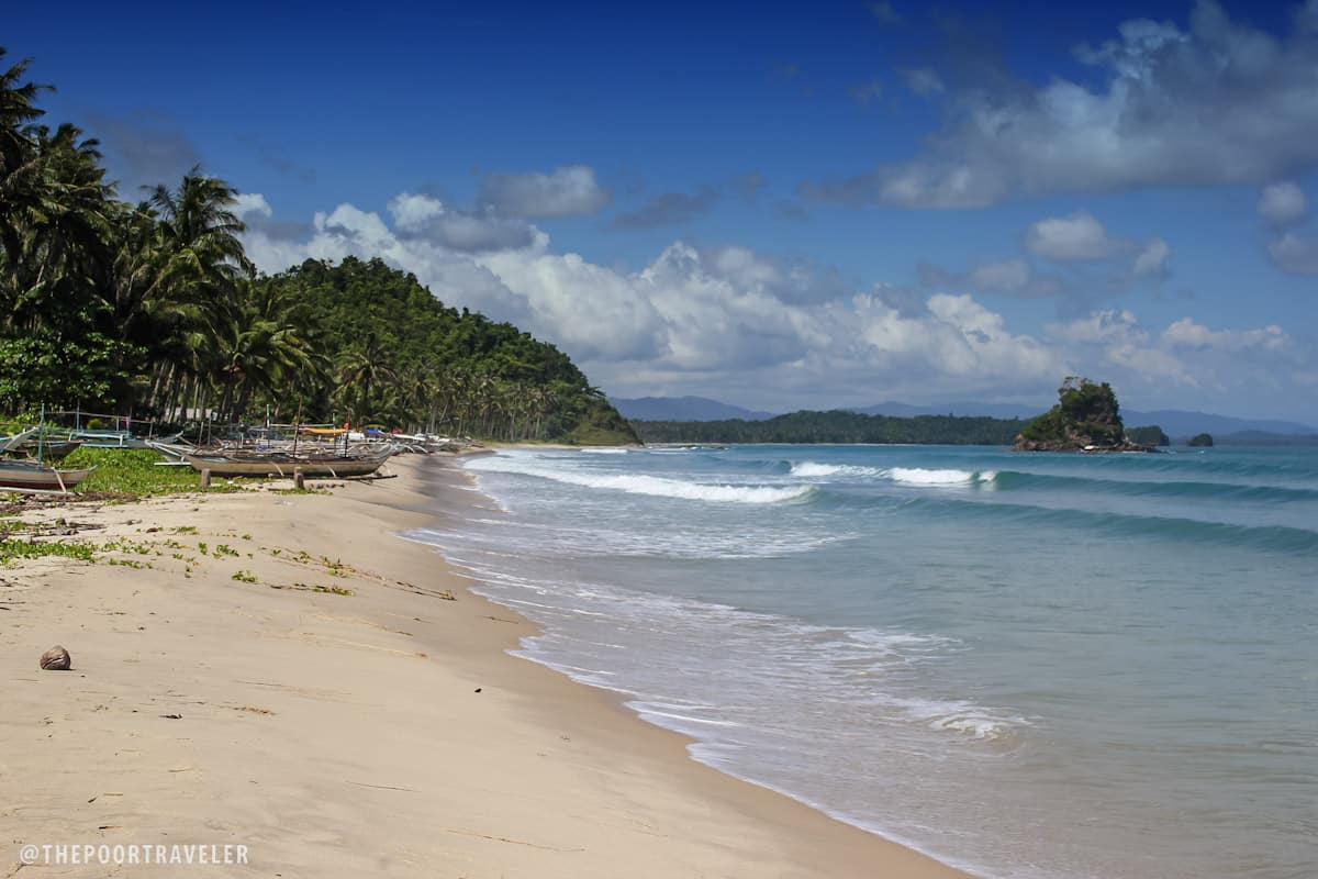 The beaches of New Agutaya and Alimanguan