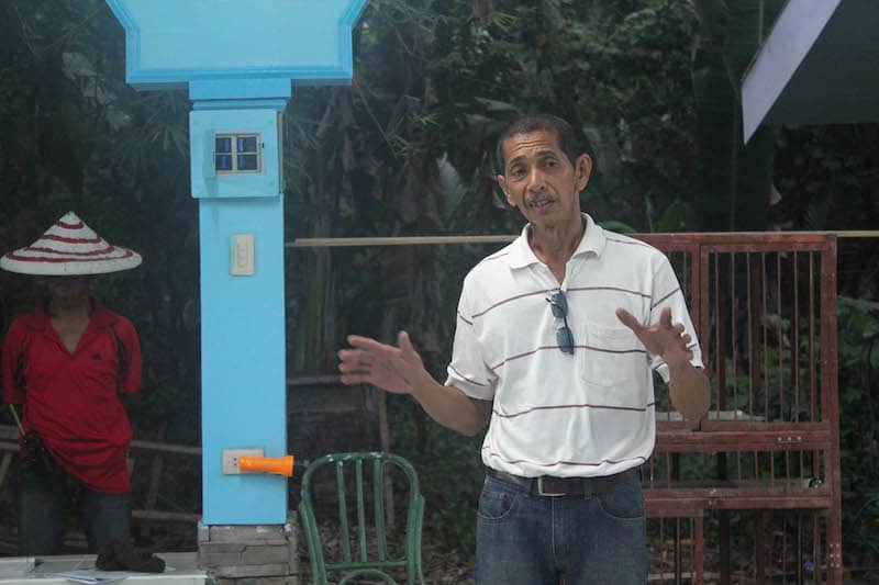 Mr. Rey Malana owns the farm that was dominated by the birds