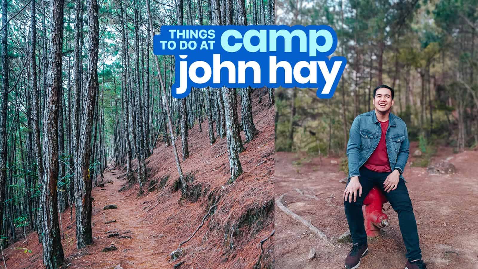 7 THINGS TO DO at CAMP JOHN HAY, BAGUIO CITY