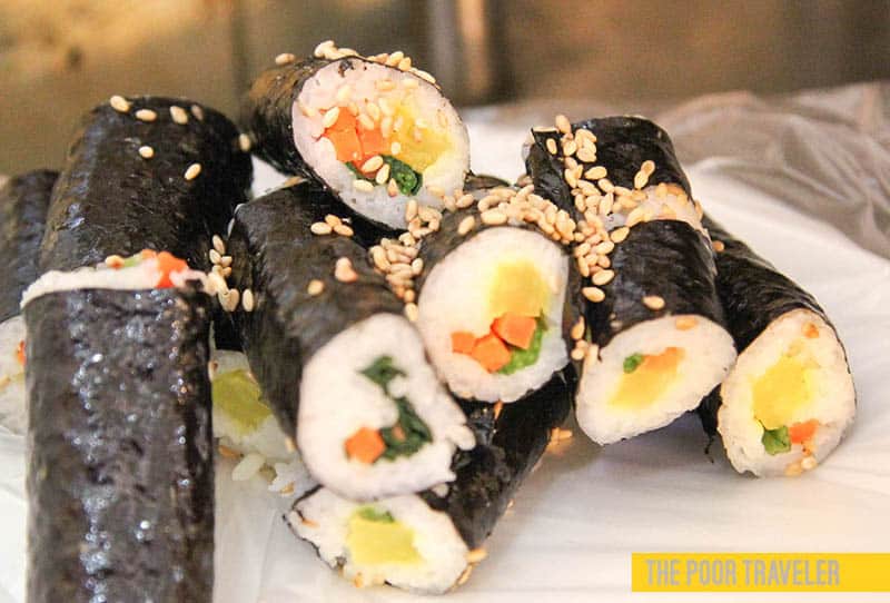 Mayak Kimbap (KRW 3000)