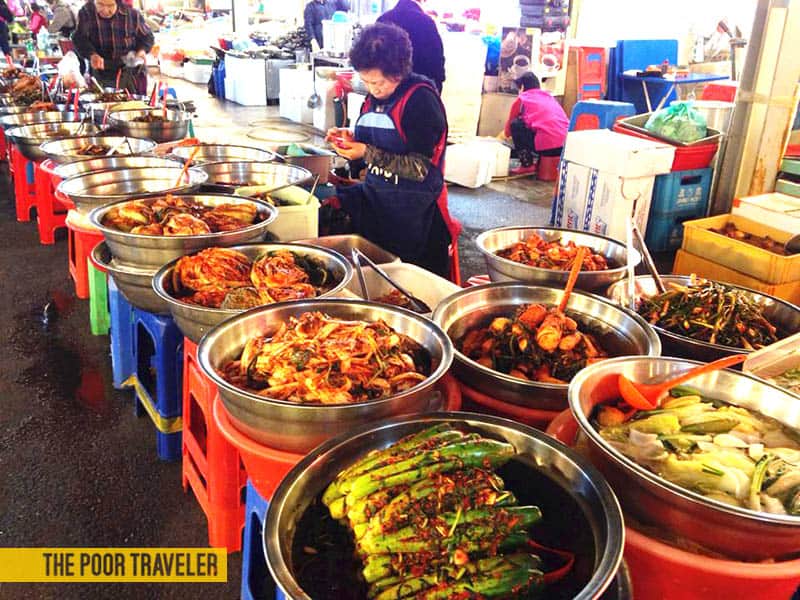 Kimchi Overload at Gwangjang Market