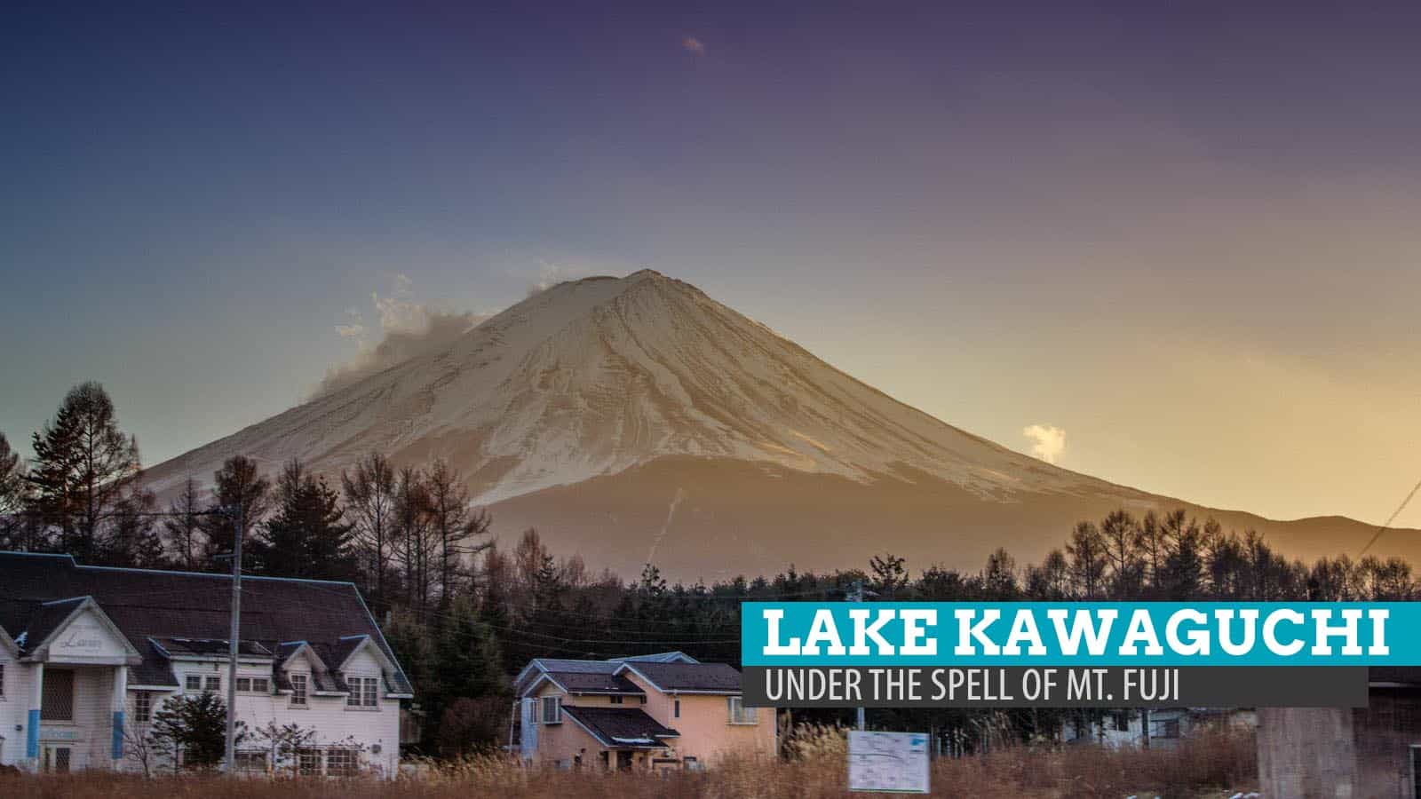 Lake Kawaguchi: Under the Spell of Mt. Fuji, Japan