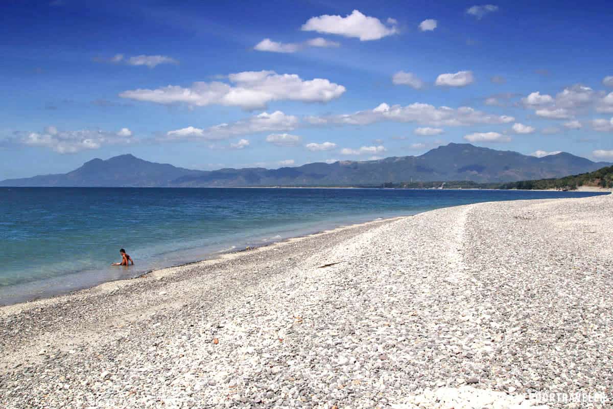 The pebble beach of Malabrigo is not your usual white beach.