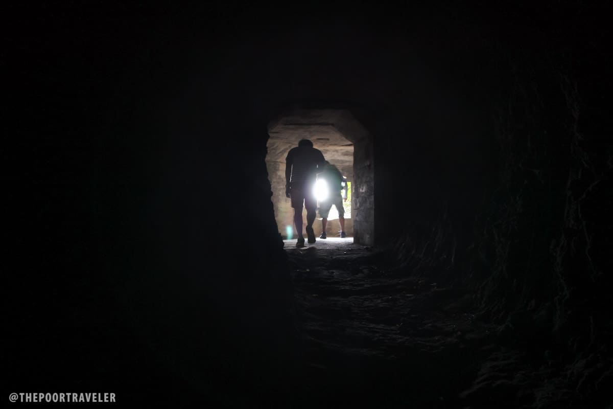 Inside the Dipnaysupuan Japanese tunnel