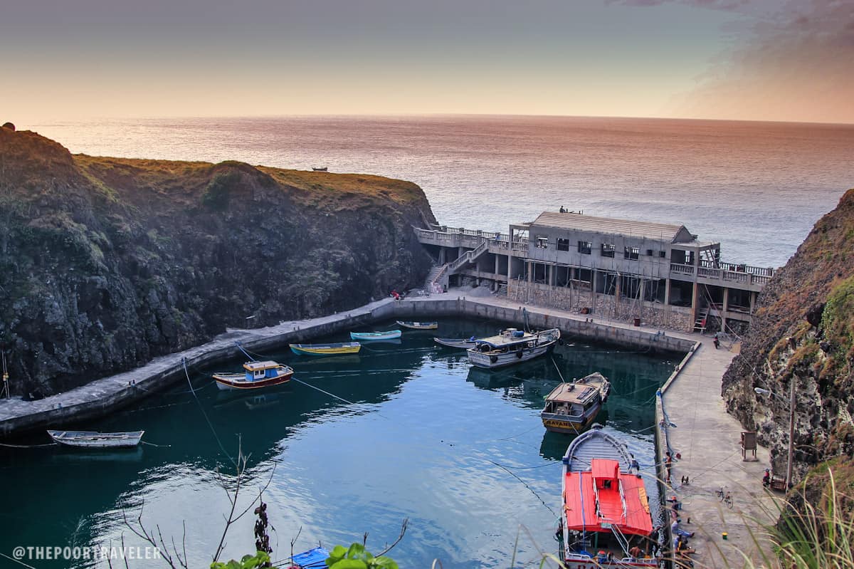 Mahatao Boat Shelter protects vessels during inclement weather