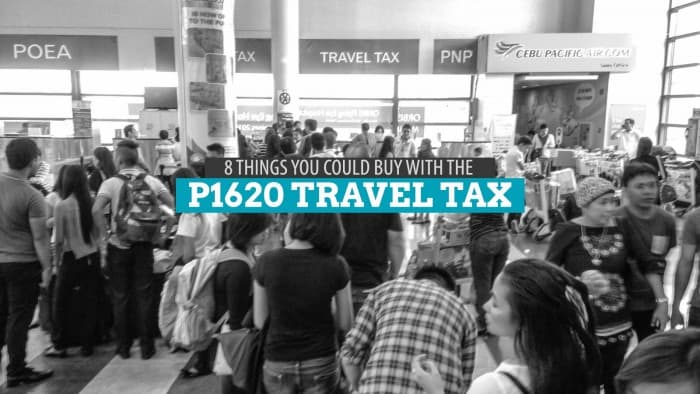 8 Things You Could Buy with the P1620 Travel Tax