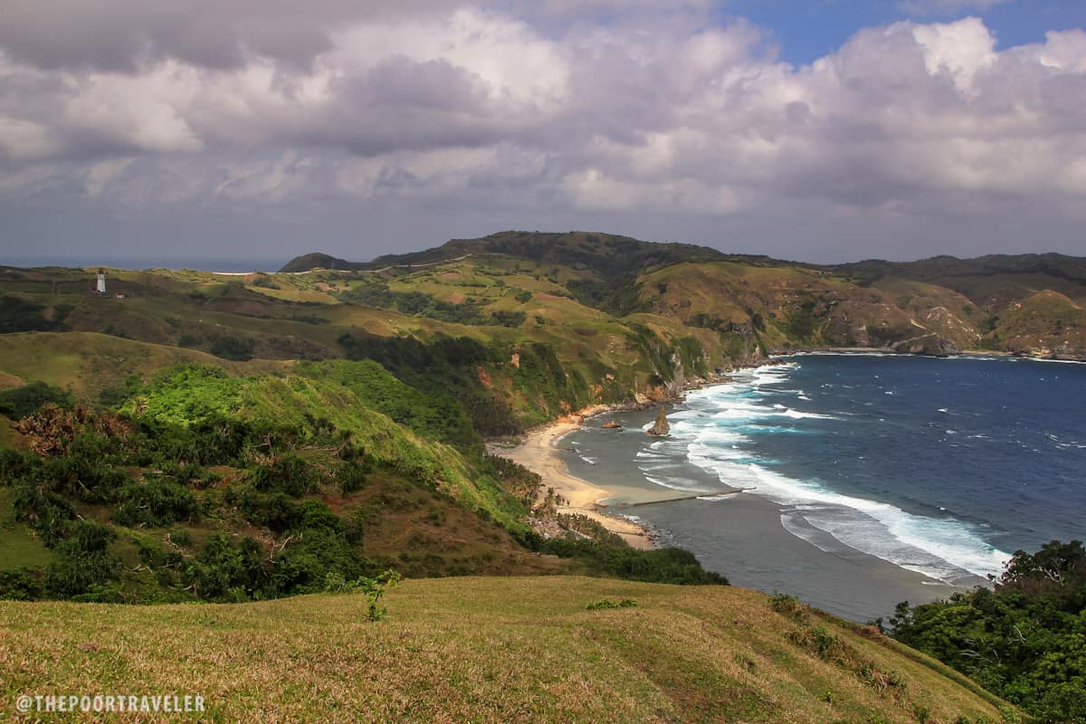 The Tayid Lighthouse and Diura Beach as seen from Marlboro Country