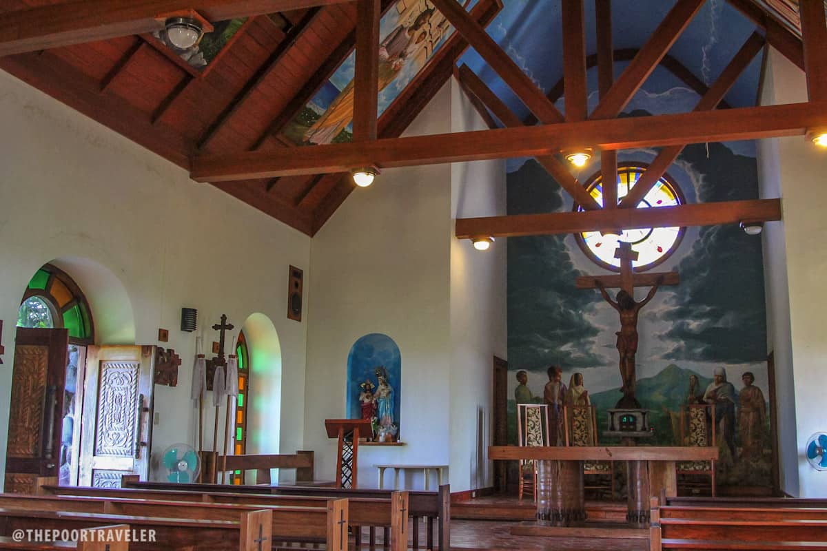 Inside Tukon Chapel