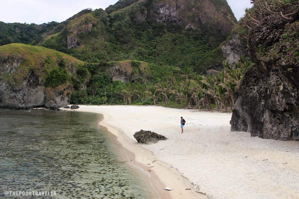 Locals call this strip "White Beach"