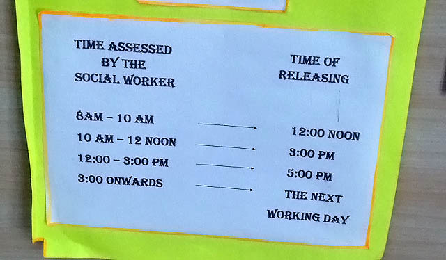 Schedule of assessment and issuance of DSWD Travel Clearance